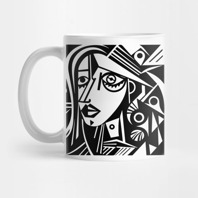 Cubist Witch by n23tees